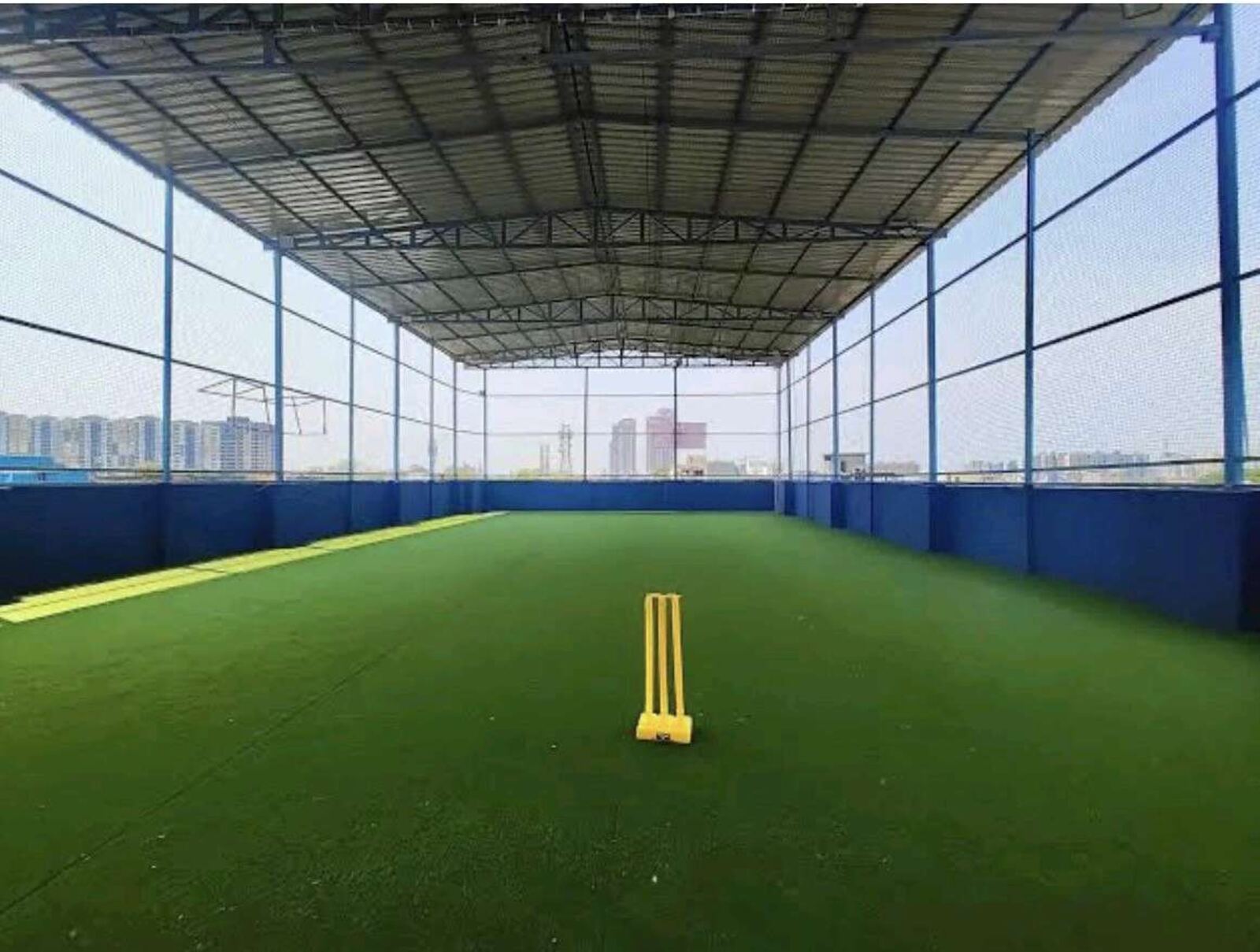 Cricket practice nets in Chennai Cricket practice nets in Chennai