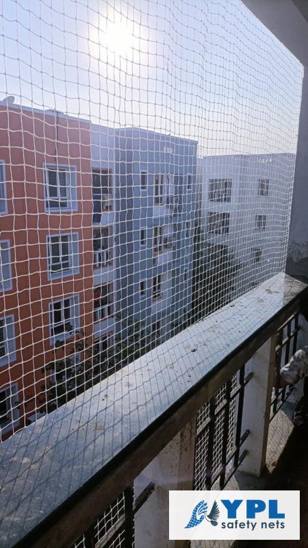 Pigeon nets installed in Chennai by YPL Safety Nets – recent work 2